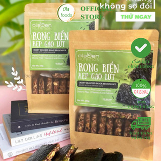 Olaben Nutrition combo 2 túi rong biển kẹp gạo lứt 250g