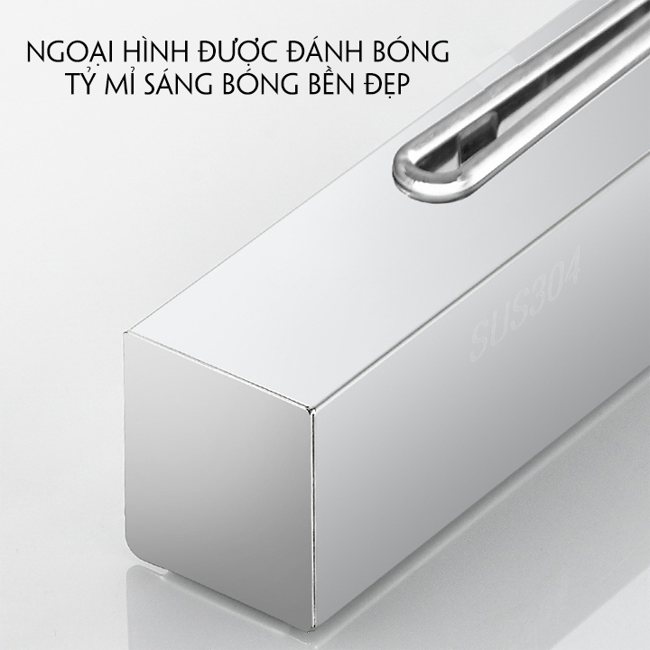 Giá cài dao dán tường kèm 2 miếng dán siêu chắc 10 móc treo muỗng và đồ dùng nhà bếp đa năng Boomer