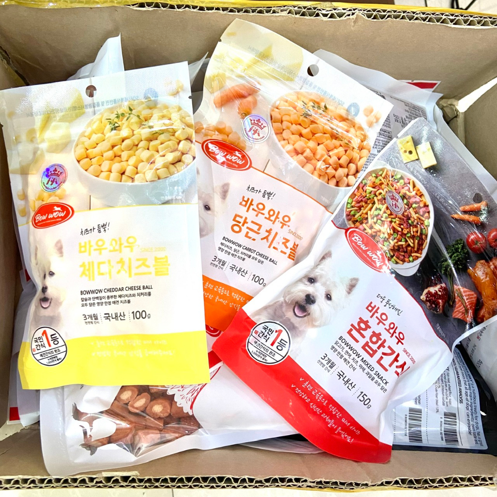 Các Loại Snack, Bánh Thưởng, Que Gặm, Xương Gặm... Cho Chó