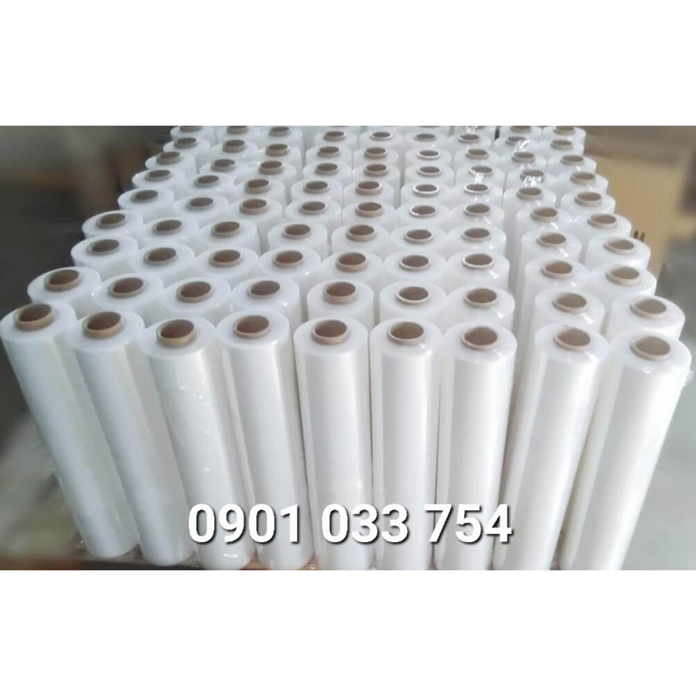 Màng chít, màng PE bọc hàng, màng quấn pallet dài 100cm nặng 4.6kg