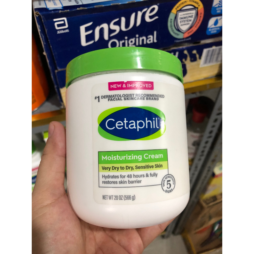 ❤️  Dưỡng ẩm Cetaphil Moisturizing Cream Very Dry to Dry Sensitive Skin 586g 20oz Mỹ Da Rất Khô Nhạy Cảm Hỏa Tốc