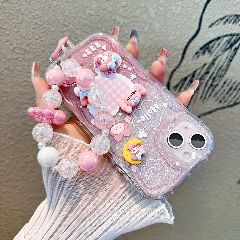 Ốp lưng iphone gắn charm nổi blingbling 7plus 8plus x xsmax 11 11promax 12 promax 13promax 14promax