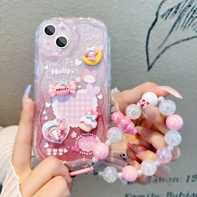 Ốp lưng iphone gắn charm nổi blingbling 7plus 8plus x xsmax 11 11promax 12 promax 13promax 14promax