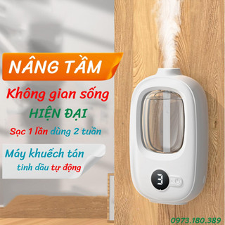 Máy Khếch tán tinh dầu tự động hẹn giờ phòng ngủ phòng khách làm thơm nhà làm mát không khí và khử mùi _ BC06