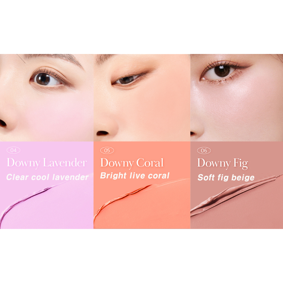 Má Hồng Dạng Kem Mềm Mịn, Chuẩn Màu Bbia Ready To Wear Downy Cheek 3.5g