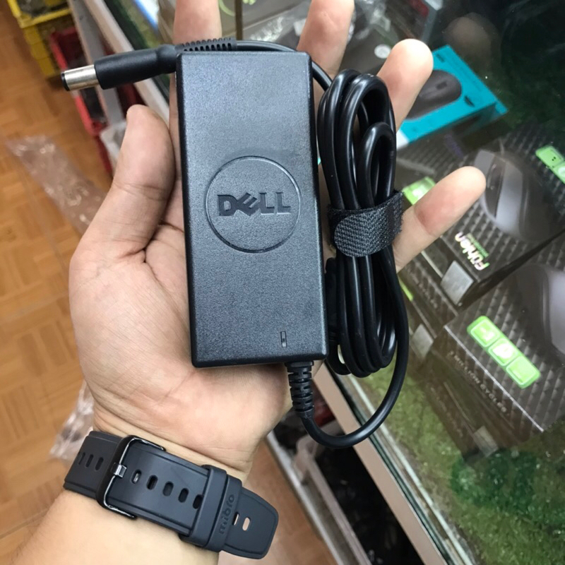 Sạc Dell chân kim to 19V-3.34A 65W Zin logo Có đèn báo nguồn
