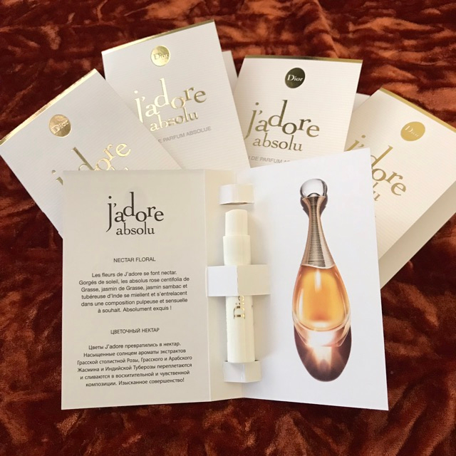 Nước Hoa Di.or J'adore vial 2ml  Nước Hoa Thơm Lâu