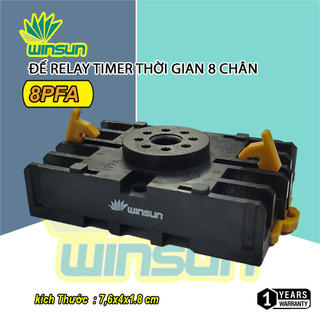 Đế Relay Timer Thời Gian 8 Chân winsun