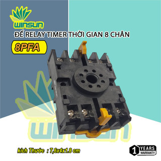 Đế Relay Timer Thời Gian 8 Chân winsun