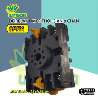 Đế Relay Timer Thời Gian 8 Chân winsun