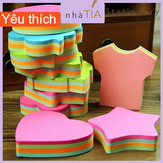 Giấy nhớ Tick note nhiều màu, kiểu dáng