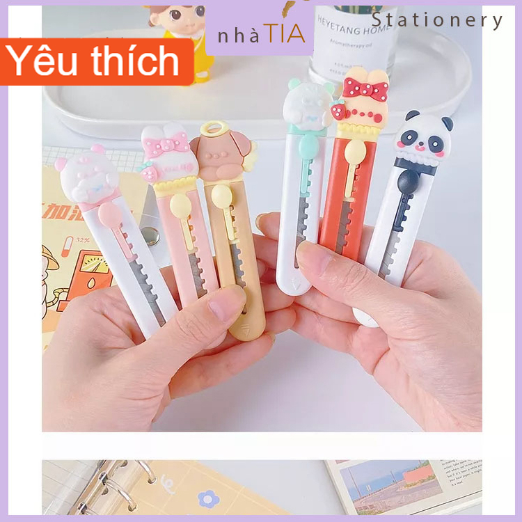 Dao rọc giấy mini unbox cute