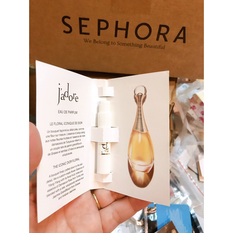 Nước Hoa Di.or J'adore vial 2ml  Nước Hoa Thơm Lâu