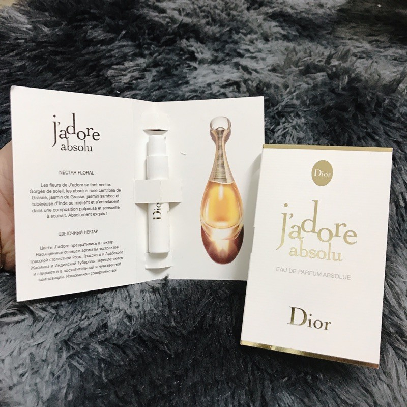 Nước Hoa Di.or J'adore vial 2ml  Nước Hoa Thơm Lâu