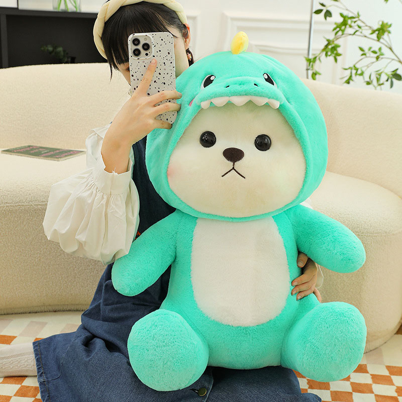 Gấu Bông Lena Cosplay Gấu Dâu Tây Lotso Đội Mũ Quà Tặng Cao Cấp - Gấu Xinh - G121