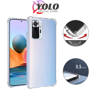 Ốp lưng Redmi K40 Gaming K30 Ultra K20 Pro F3 F4 GT K50 Pro+ Note 9s 9 Promax Note 12 10 11 11s 7 Note 8 trong suốt [CS]