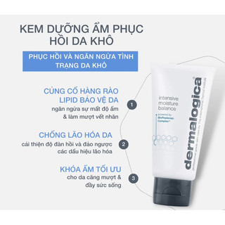 Kem Dưỡng Cấp Ẩm Phục Hồi Da Khô Dermalogica Intensive Moisture Balance 150ml