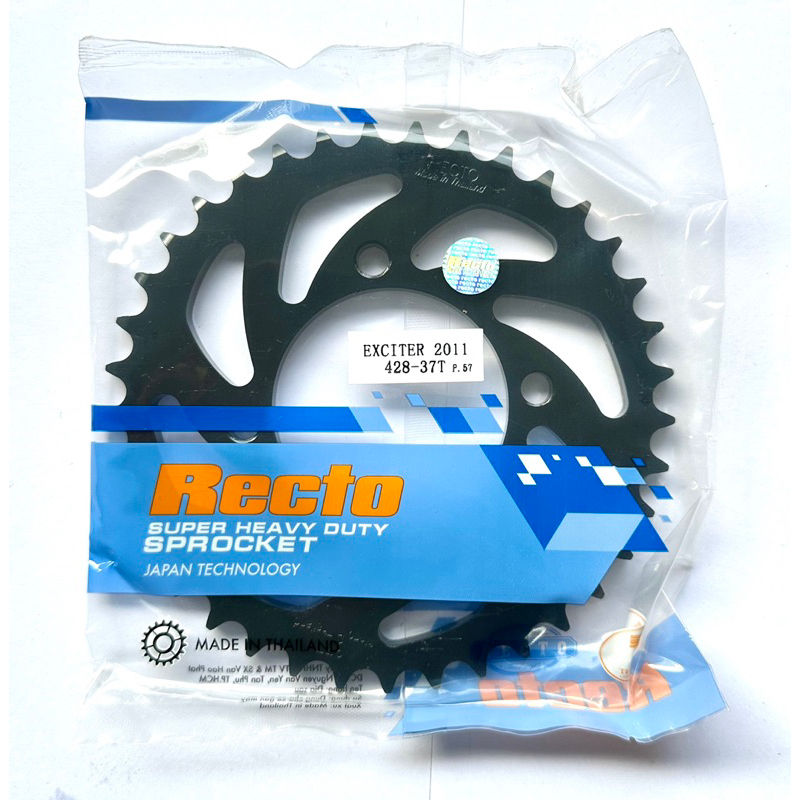 Dĩa sau 37 răng exciter 135,yaz 125,yb 125,sirius x.cơ,jupiter mx,exciter 2011-2012-2013,exciter 201