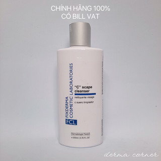 SỮA RỬA MẶT TRẺ HÓA SÁNG DA FIXDERM FCL C SCAPE CLEANSER 200ml