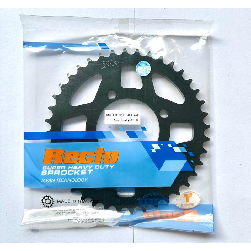 Dĩa sau 40 răng exciter 135,yaz 125,yb 125,sirius x.cơ,jupiter mx,exciter 2011-2012-2013,exciter 201