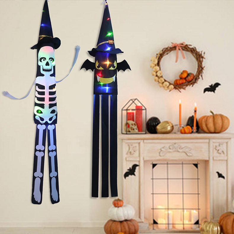 Đèn bộ xương trang trí halloween