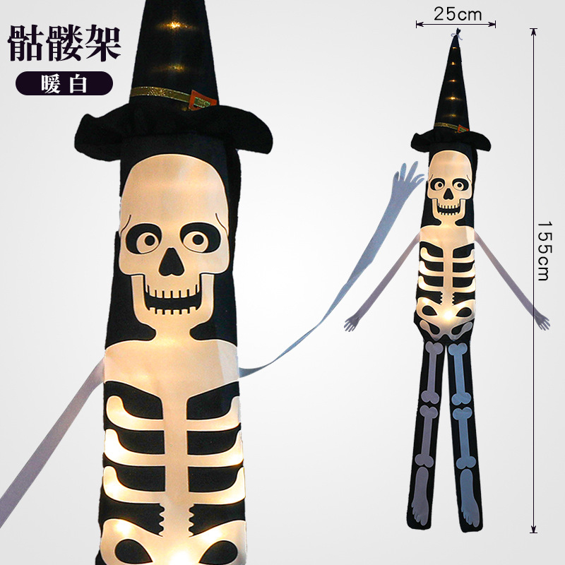 Đèn bộ xương trang trí halloween