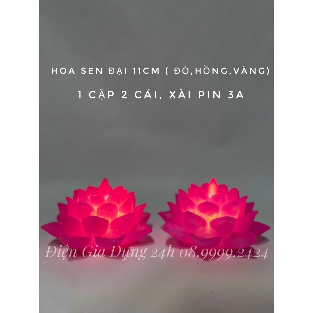 BÚP SEN ĐÈN NẾN THỜ CÚNG DÙNG PIN LED SIÊU SÁNG , NẾN TRANG TRÍ, NẾN PIN