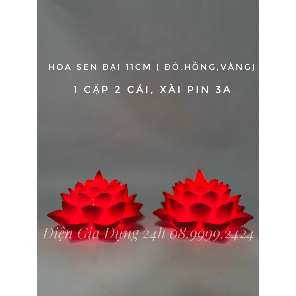 BÚP SEN ĐÈN NẾN THỜ CÚNG DÙNG PIN LED SIÊU SÁNG , NẾN TRANG TRÍ, NẾN PIN
