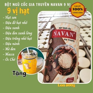 Bột ngũ cốc gia truyền navan 9 vị - 500g