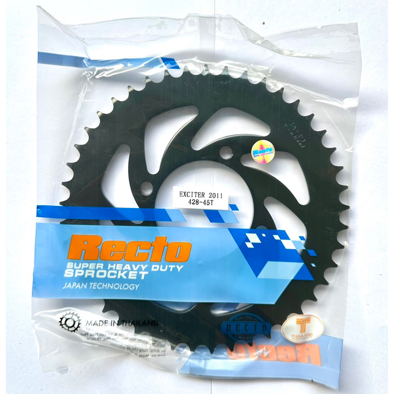 Dĩa sau 45 răng exciter 135,yaz 125,yb 125,sirius x.cơ,jupiter mx,exciter 2011-2012-2013,exciter 201