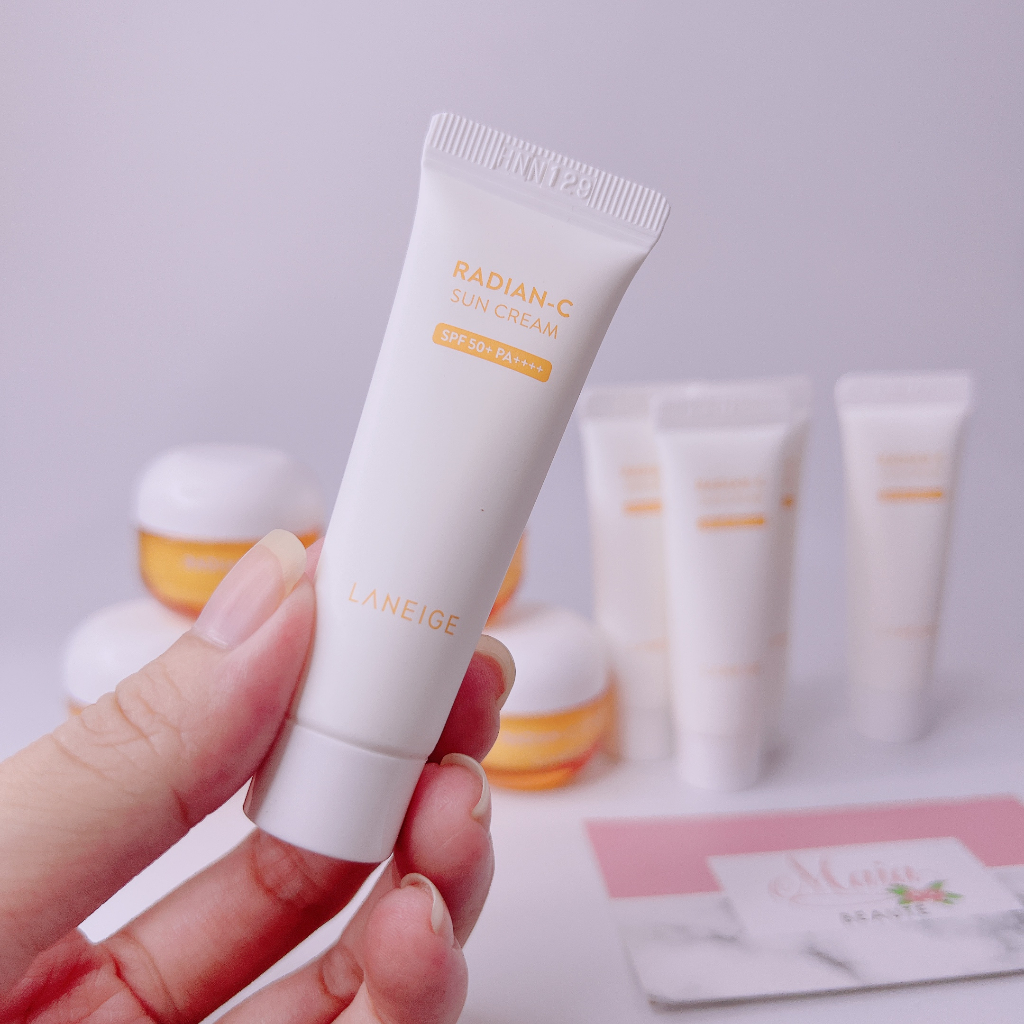 Kem dưỡng và kem chống nắng làm trắng da LANEIGE Radian-C