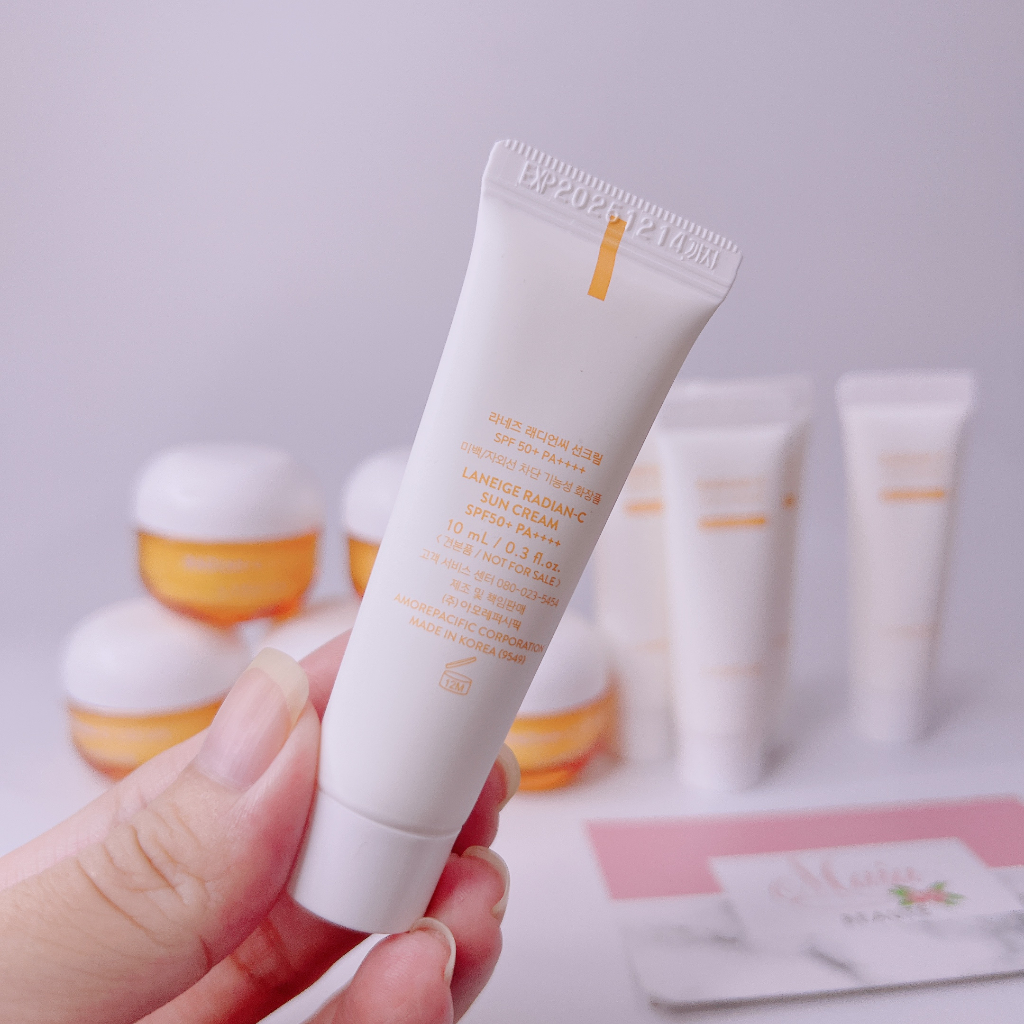 Kem dưỡng và kem chống nắng làm trắng da LANEIGE Radian-C