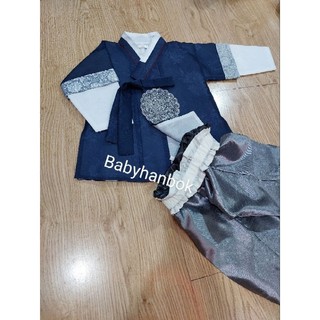 Hanbok bé trai( ảnh thật 100%)