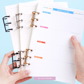 Còng Rời Kim Loại – 3 Lỗ & 1 Lỗ – Phụ Kiện Sổ Còng Binder