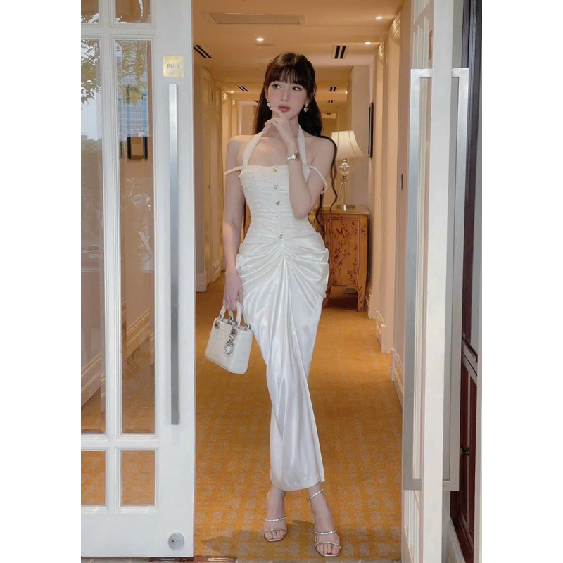 ĐẦM DÂY MAXI BODY ÔM