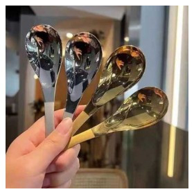 MUỖNG VÀNG / BẠC CÁN DÀI SANG CHẢNH