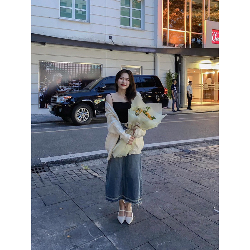 Áo khoác cardigan hàn xẻng