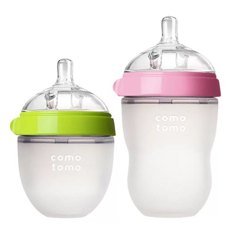 Bình sữa Comotomo Mỹ 150ml /250ml bình sữa silicone cao cấp, mềm mại như ti mẹ