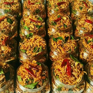 ( MIỄN SHIP Ở HCM) HỦ TO 500G khô gà sấy lá chanh siêu ngon, siêu rẻ ( dạo/sỉ/nhà làm/ăn vặt/trợ giá/combo/rong biển/hot