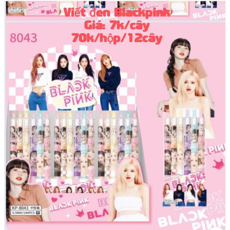 Viết gel in hình Blackpink