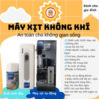 máy xịt khử mùi tự động Bioion RX900 ( thế hệ mới) khử mùi pets, shop, văn phòng, nhà,......