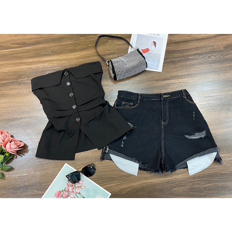 Áo cúp xẻ bigsize 55-90kg