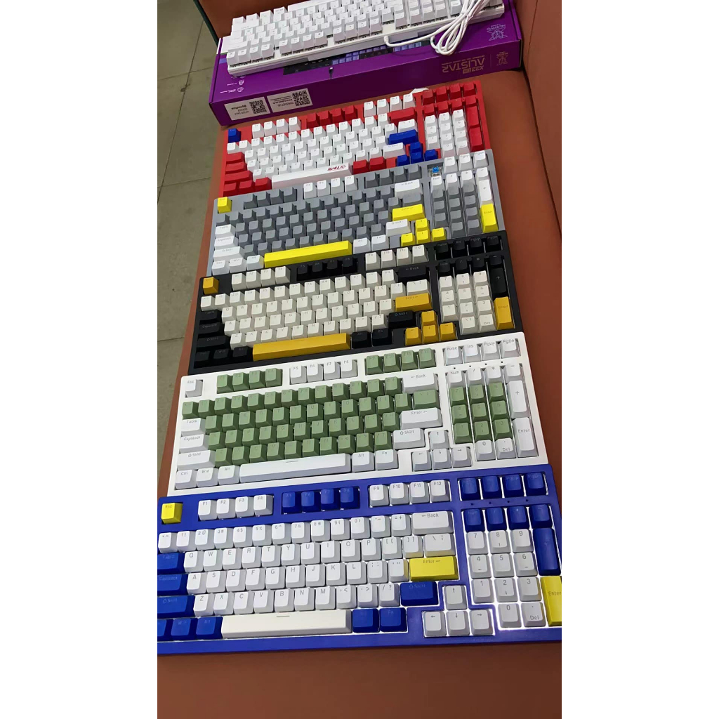 Bàn Phím cơ K98 Hotswap Led rainbow kết nối TypeC gasket bảo hành 12 tháng