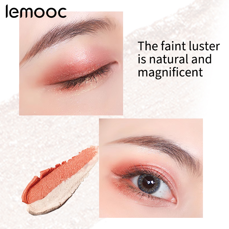 Gradient hai tông màu phấn mắt dính không thấm mồ hôi không thấm nước màu sắc màu mắt màu sắc mắt màu