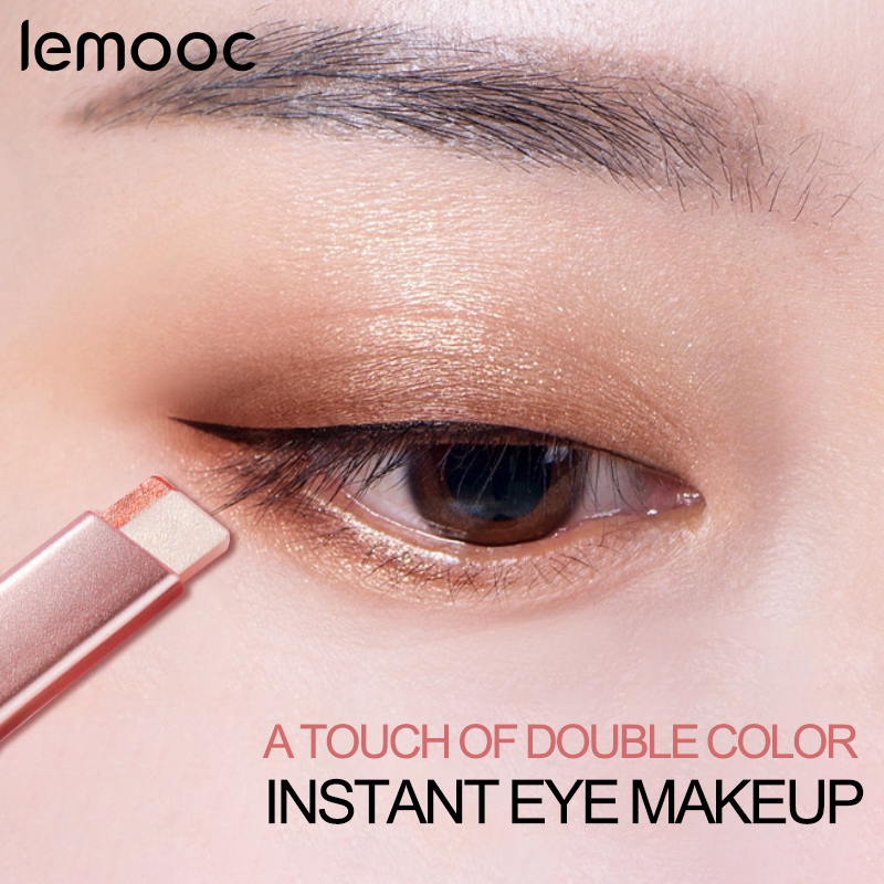 Gradient hai tông màu phấn mắt dính không thấm mồ hôi không thấm nước màu sắc màu mắt màu sắc mắt màu