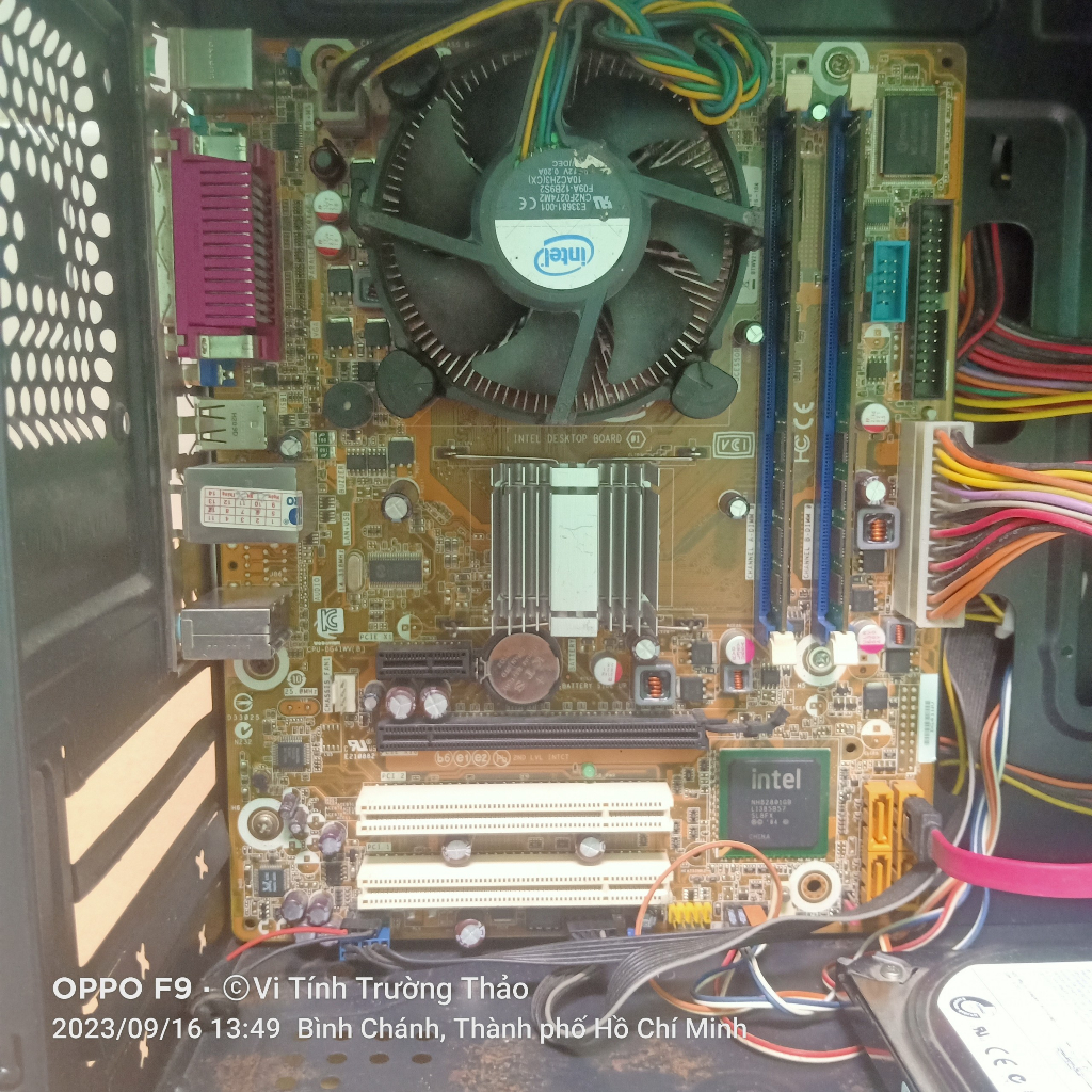 Máy tính bàn, cây máy tính giá rẻ full bộ, cắm điện là dùng