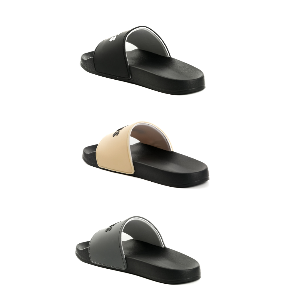 Dép quai ngang DUNIS  phylon siêu nhẹ màu ĐEN-XÁM-BE