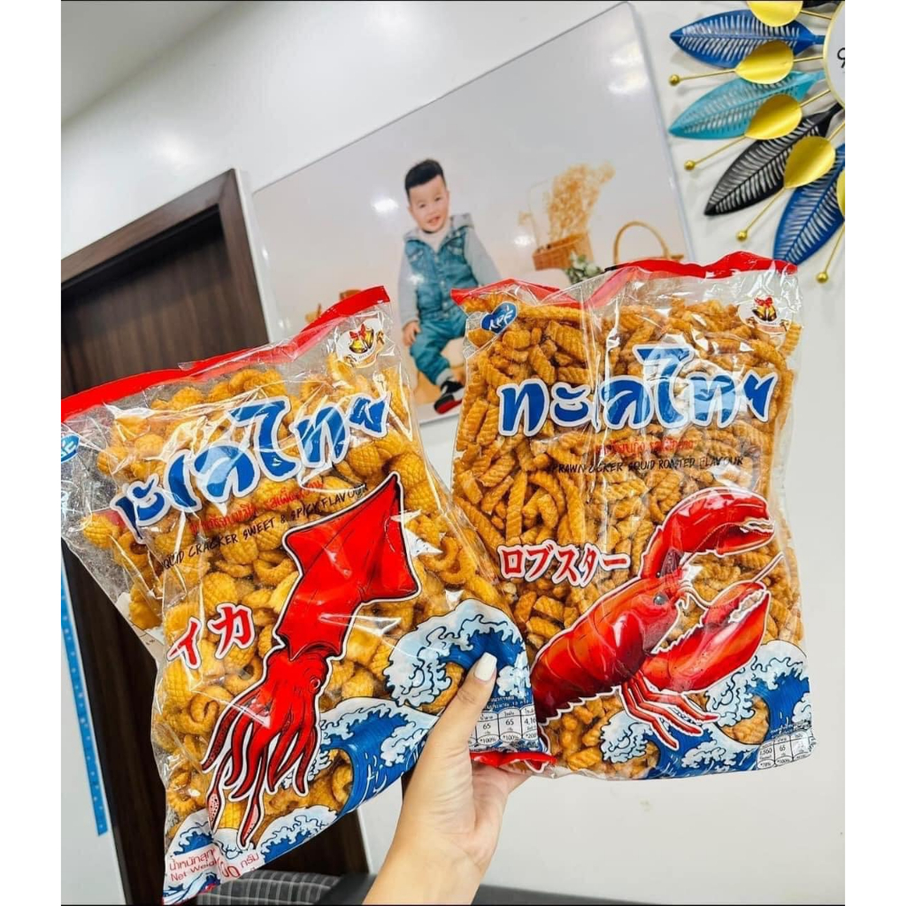 Snack Mực & Tôm Thái Lan 60k/ gói 400gr