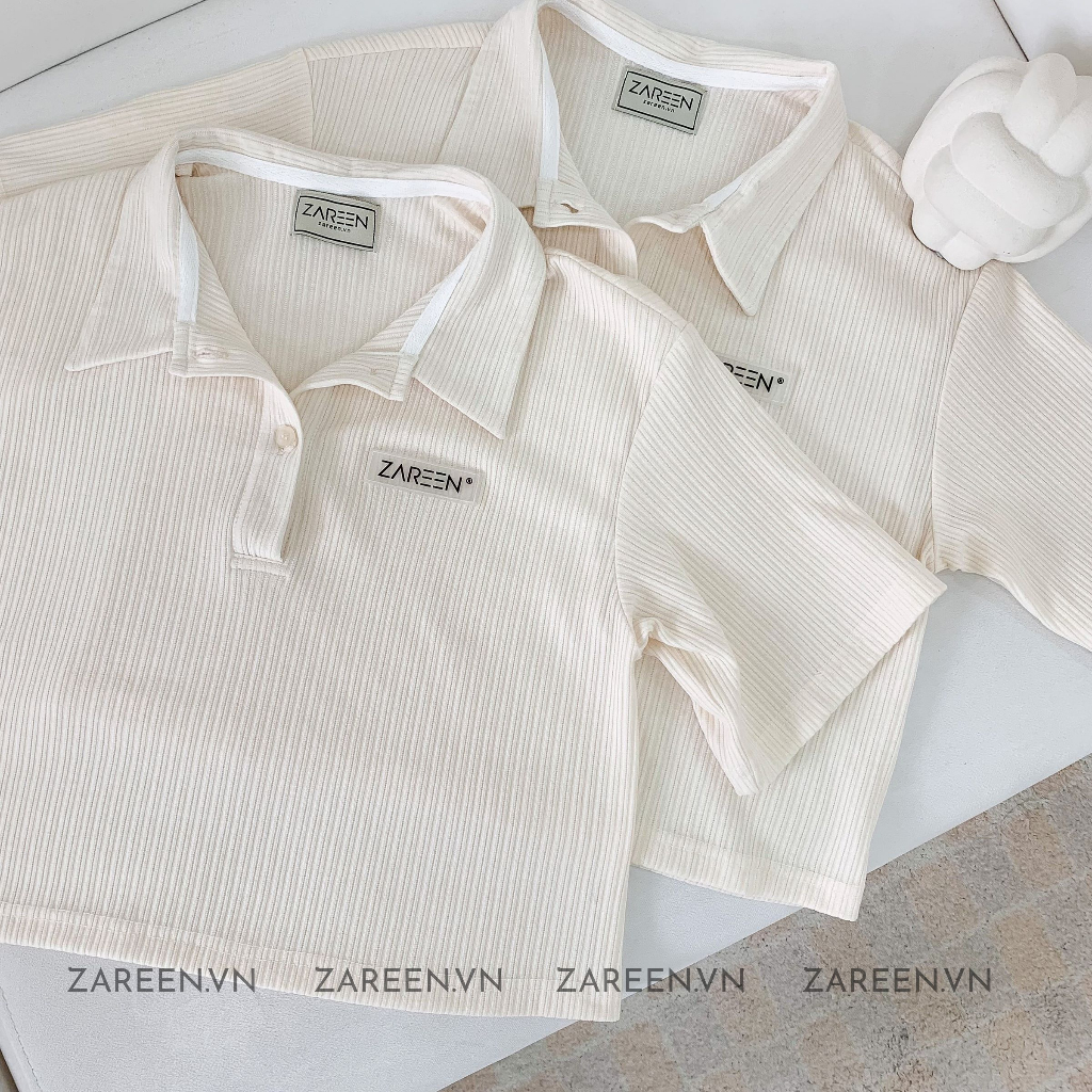 ZAREEN | ÁO THUN POLO CROPTOP ZAREEN THU155