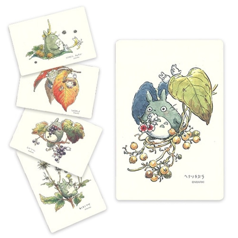 SET BƯU THIẾP TOTORO GHIBLI